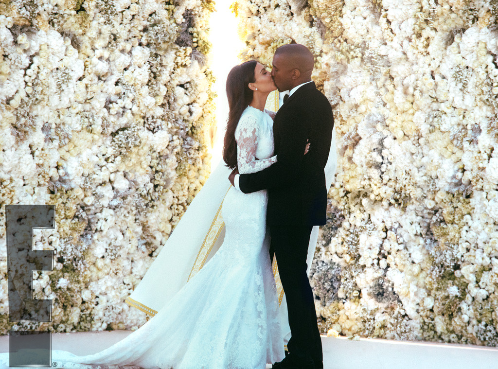 Exclusive Kim Kanye S First Photos As A Married Couple E